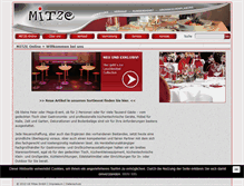 Tablet Screenshot of mitze-online.de